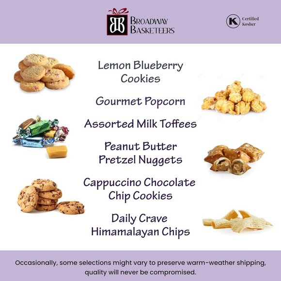 Broadway Basketeers Valentine’s Day Cake Chocolate Treats Gift Box Tower - Picture 3 of 6